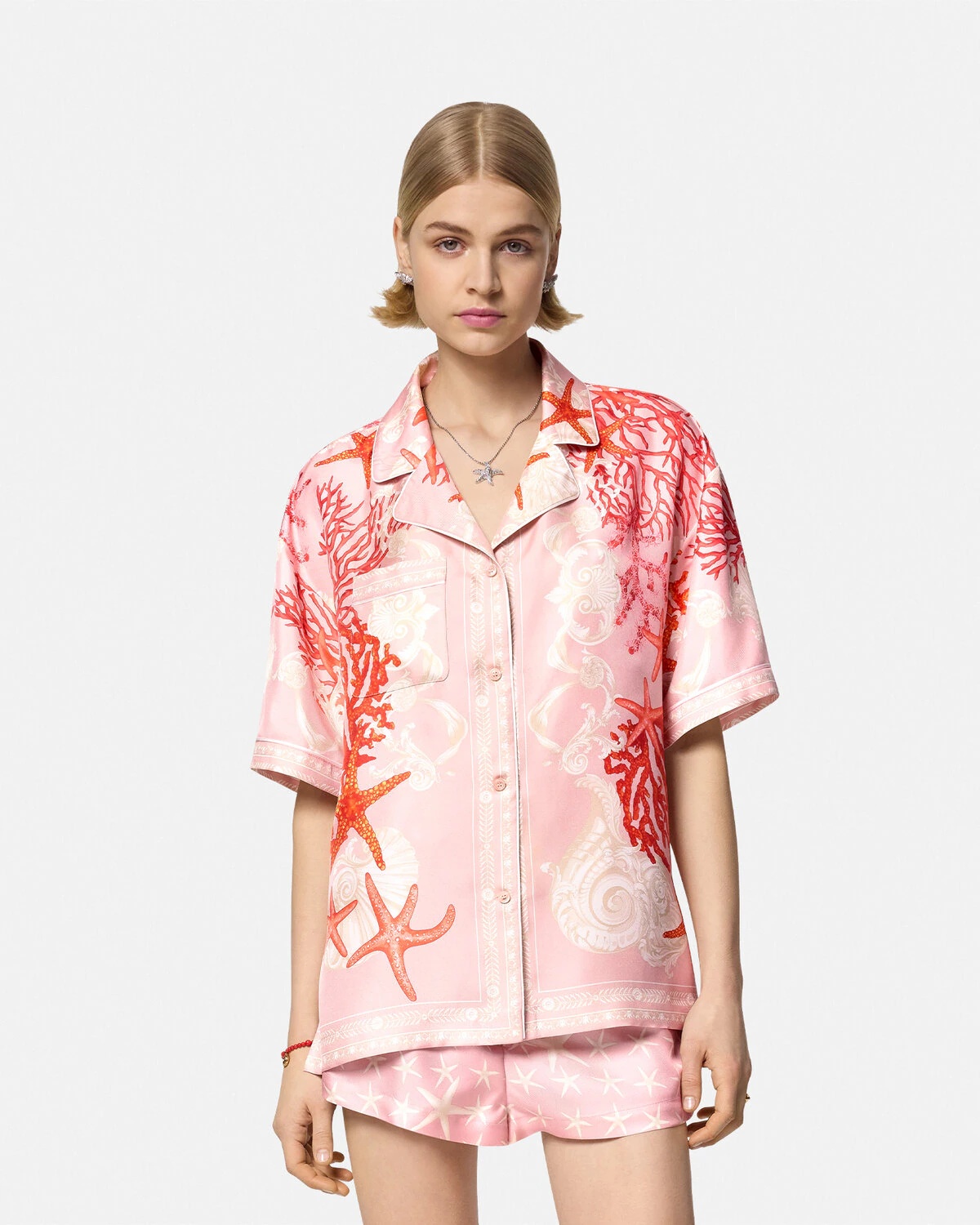 Barocco Sea Silk Shirt - 4