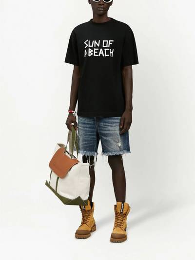 Palm Angels Sun of a Beach print T-shirt outlook