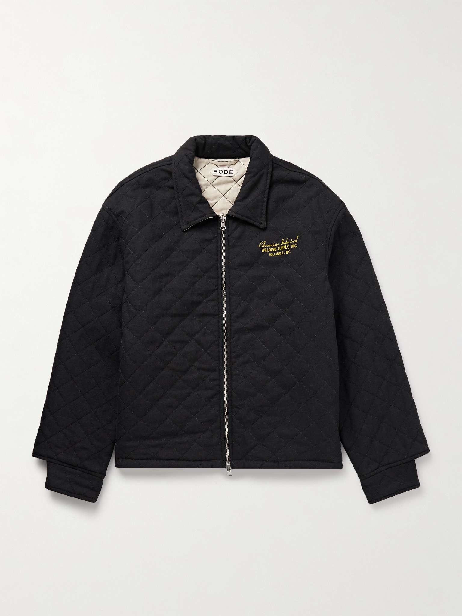 Bloomstein Reversible Printed Quilted Cotton-Twill Jacket - 1