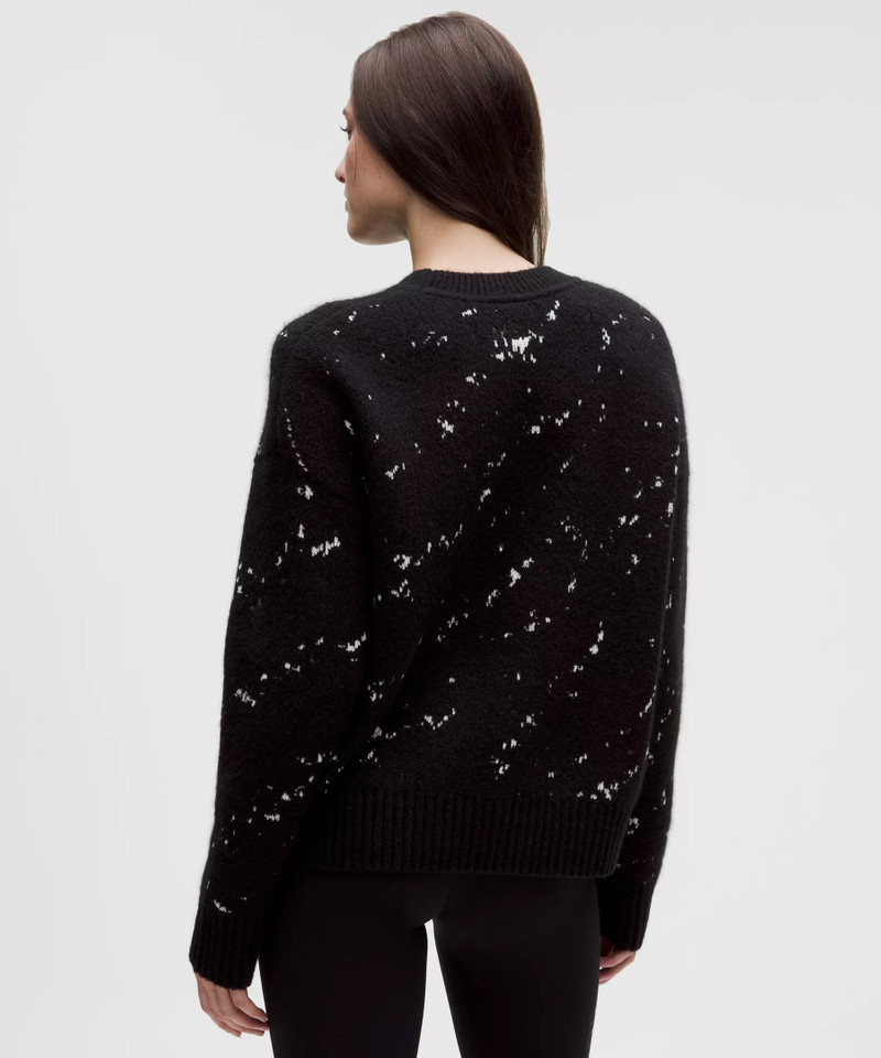 Team Canada Women's Alpaca-Blend Jacquard Sweater *COC Logo 3