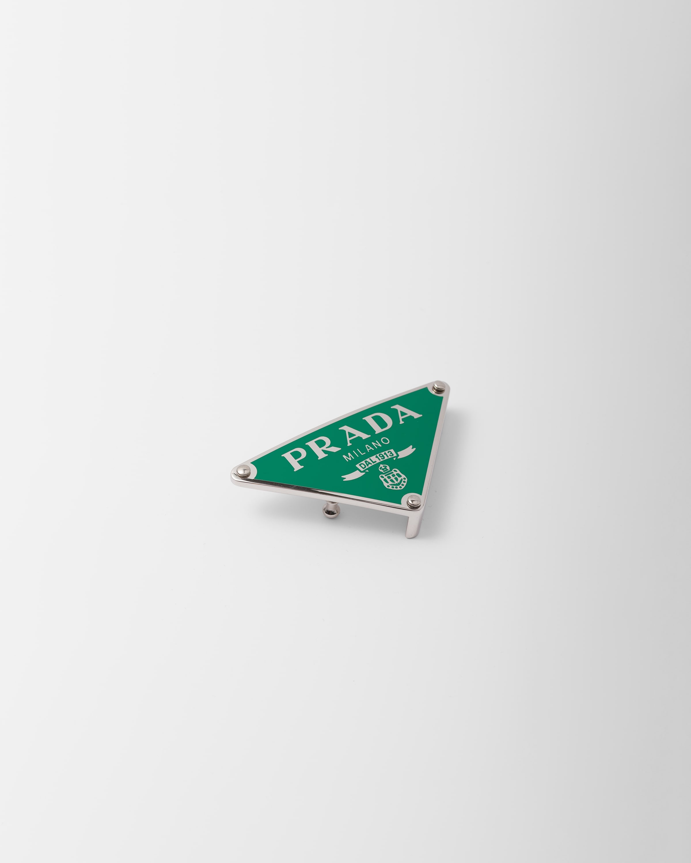 Enameled metal belt buckle - 3