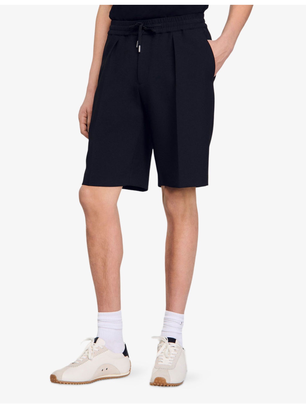 Drawstring-Waist Regular-Fit Stretch-Jersey Shorts - 3