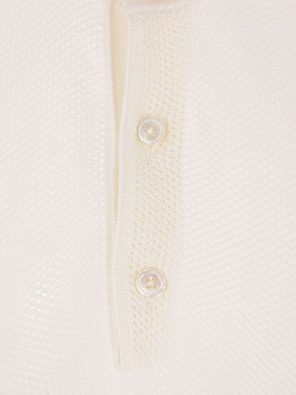 mesh polo shirt - 3