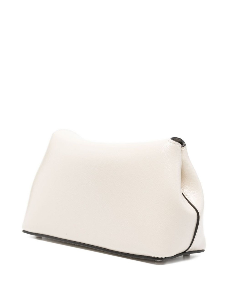 TOTEME T-lock naplack clutch outlook