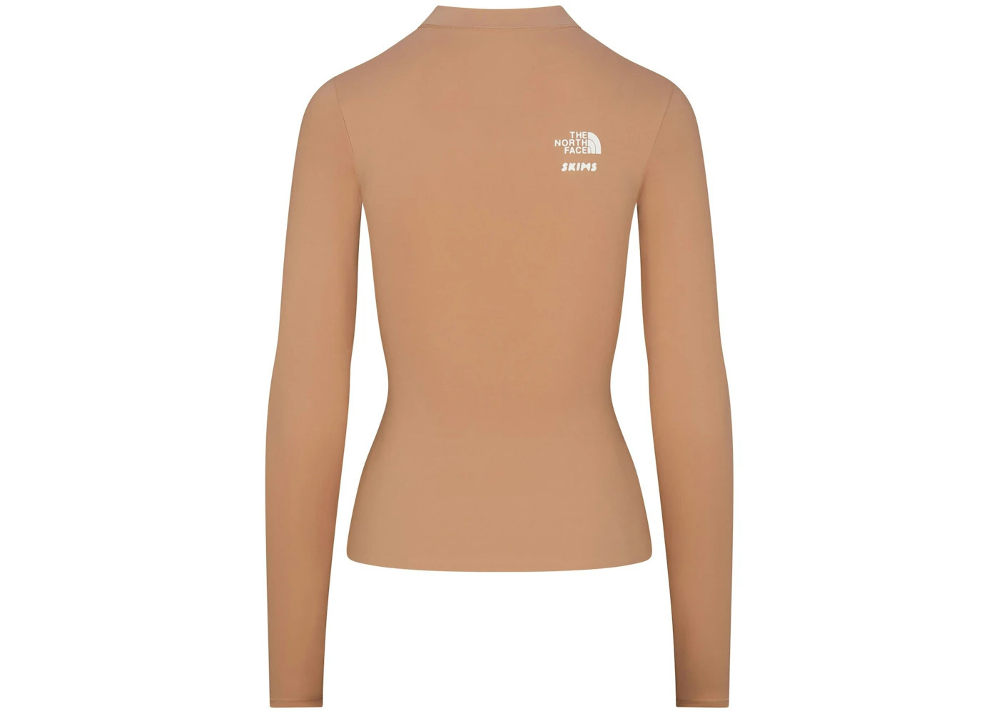 SKIMS x TNF Refina Long Sleeve Top Ochre - 2