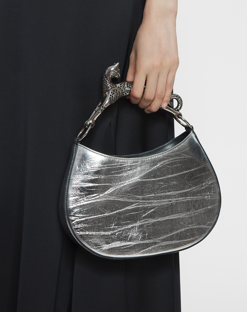 Lanvin HOBO CAT BAG IN METALLIC LEATHER outlook
