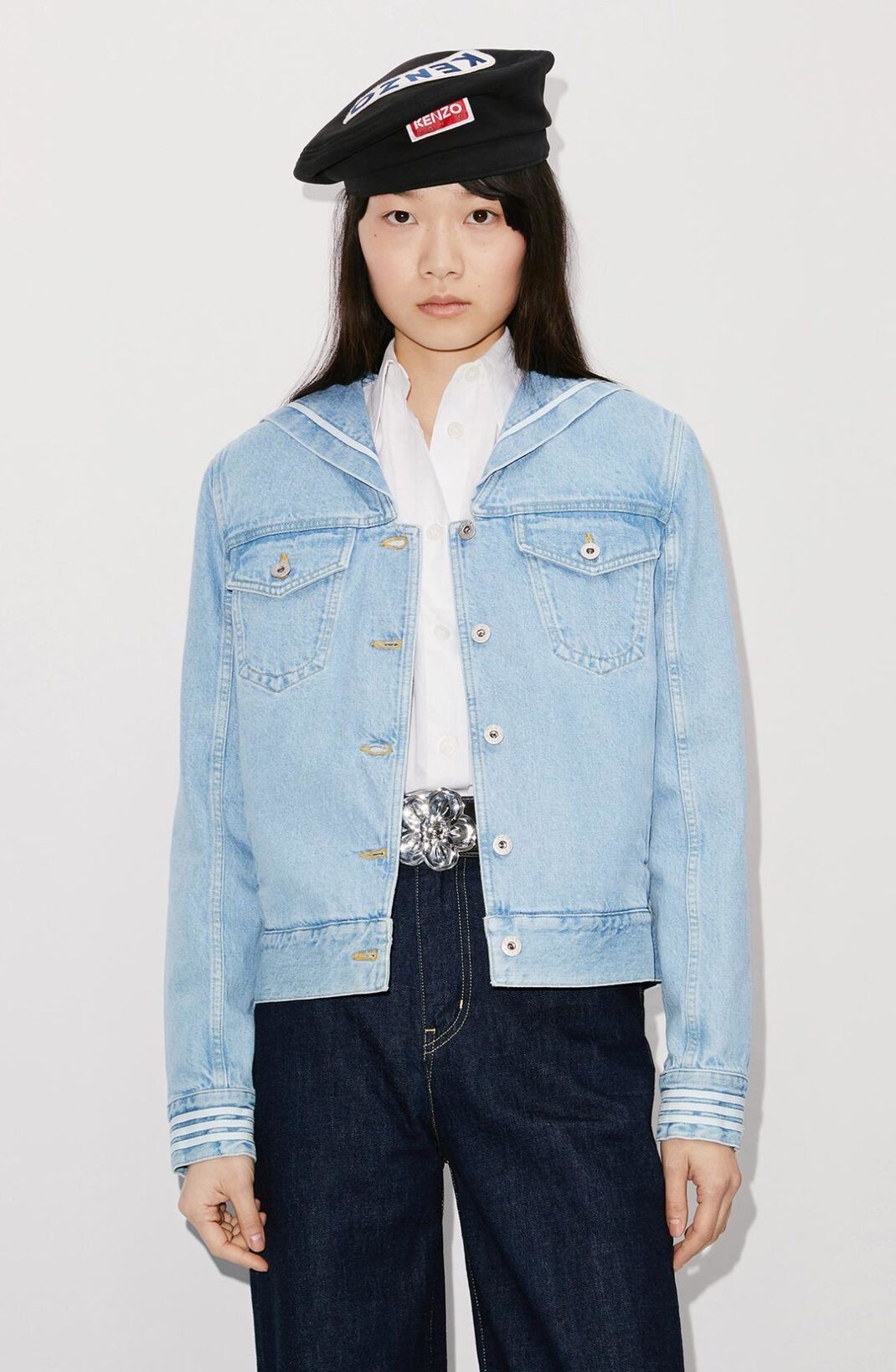 'KENZO Sailor' denim jacket - 4