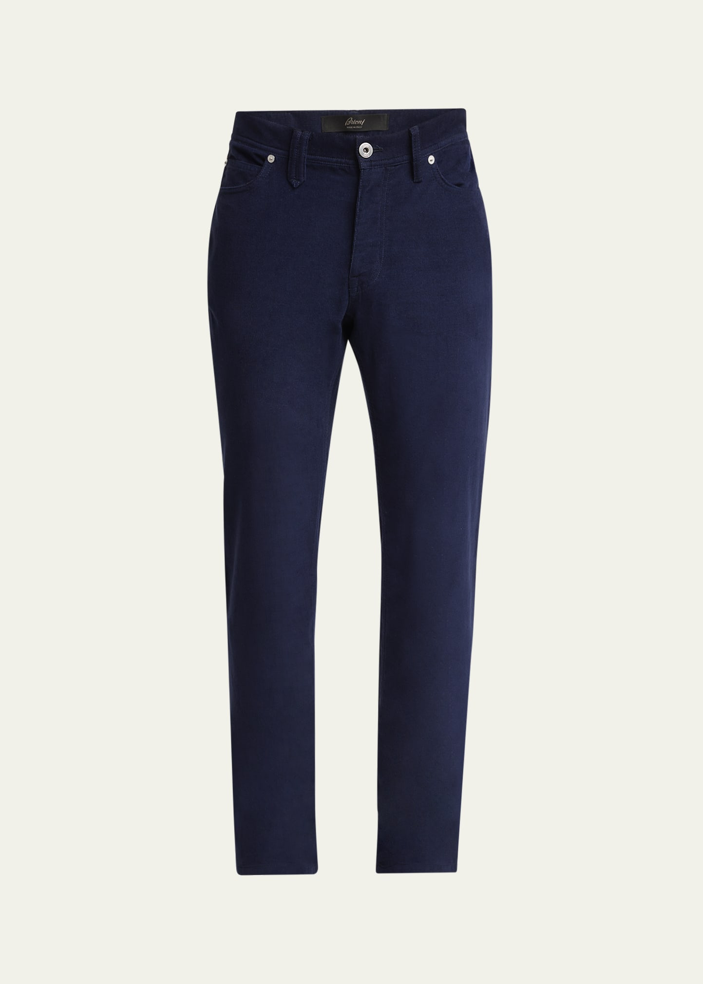 Men's Micro-Corduroy Slim Five-Pocket Pants - 1