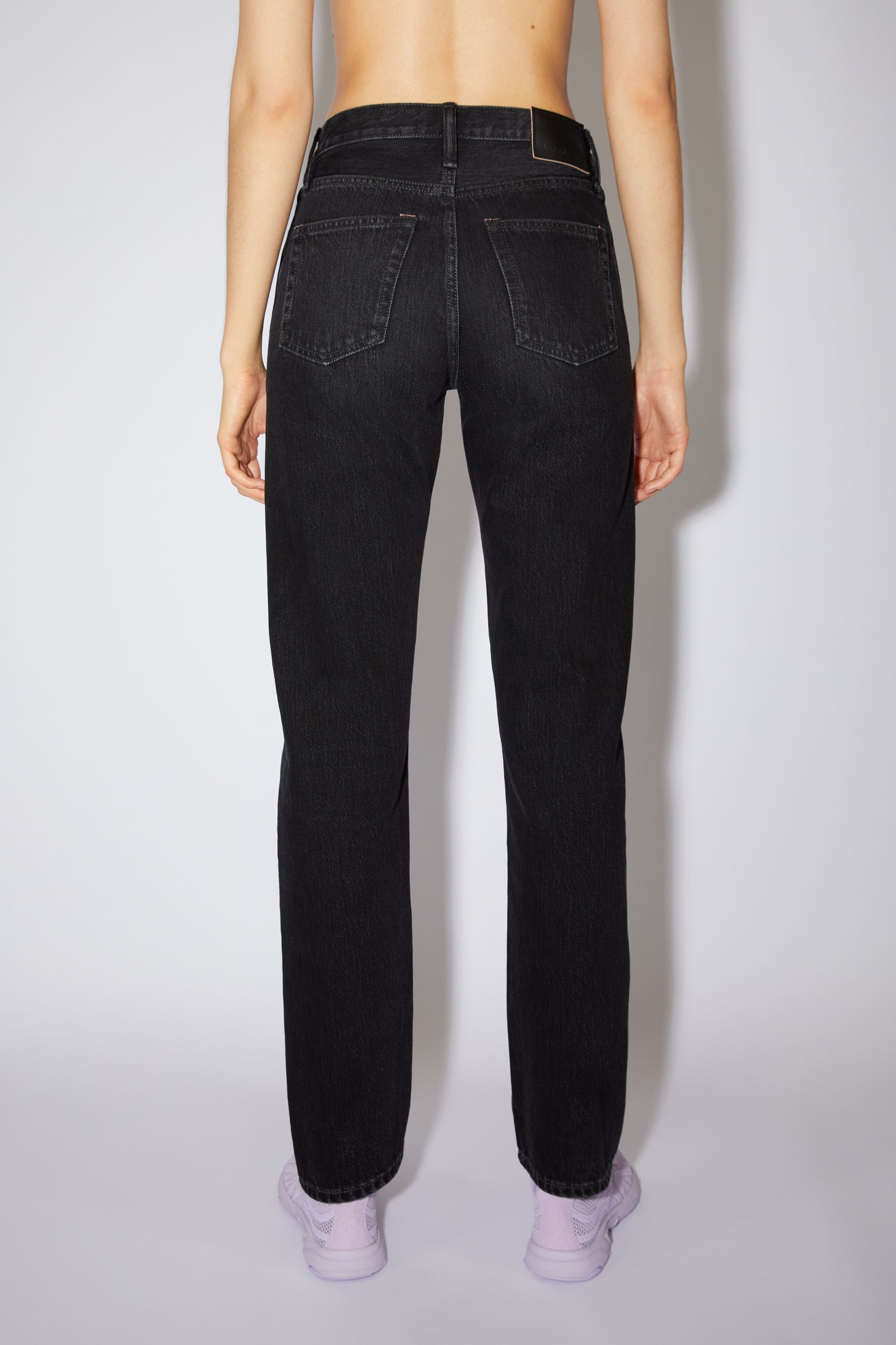 Straight fit jeans - Black - 3