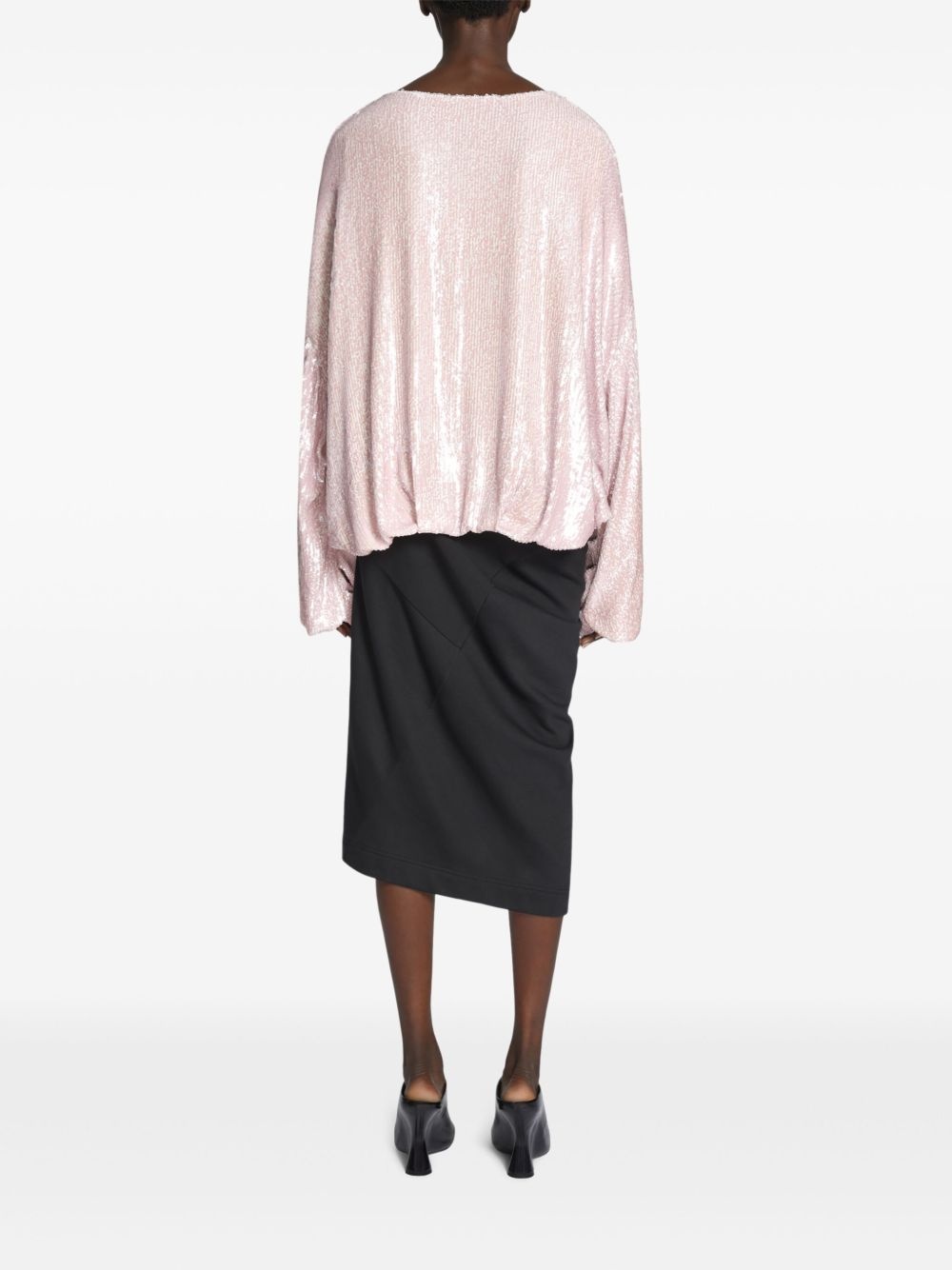 sequin-embellished top - 4