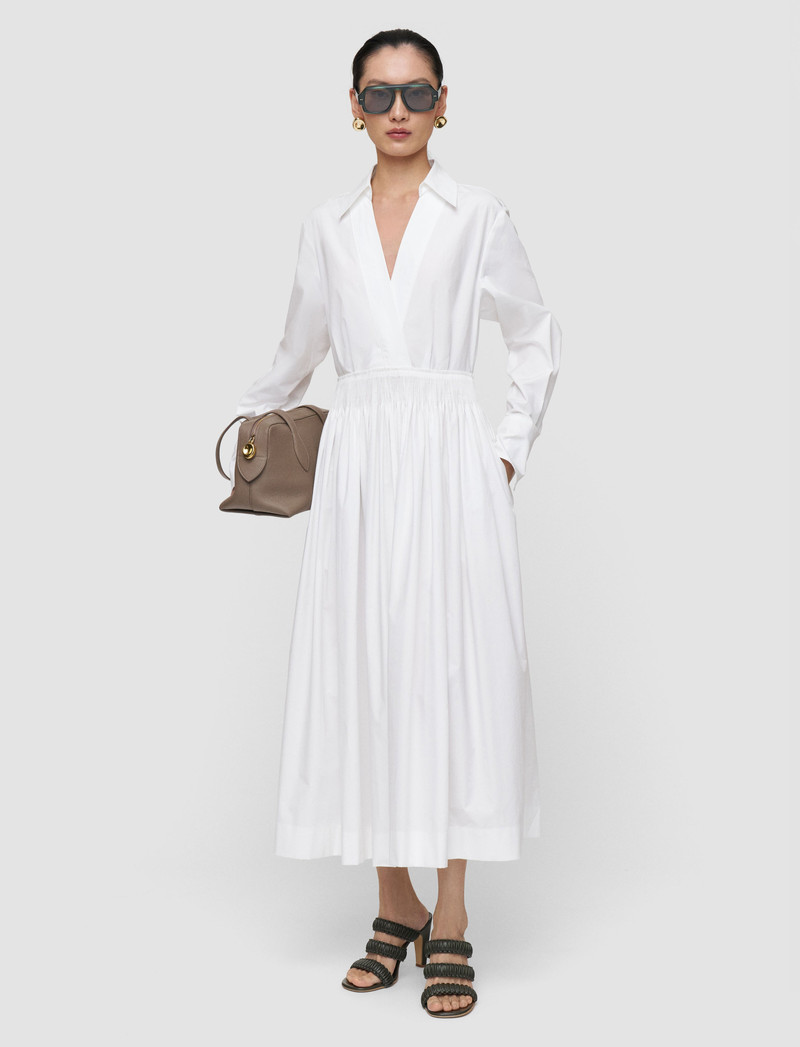 JOSEPH Kathe Cotton Poplin Dress outlook