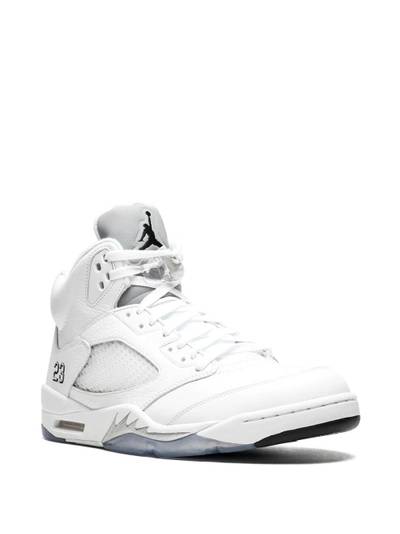 Jordan Air Jordan 5 Retro metallic silver outlook