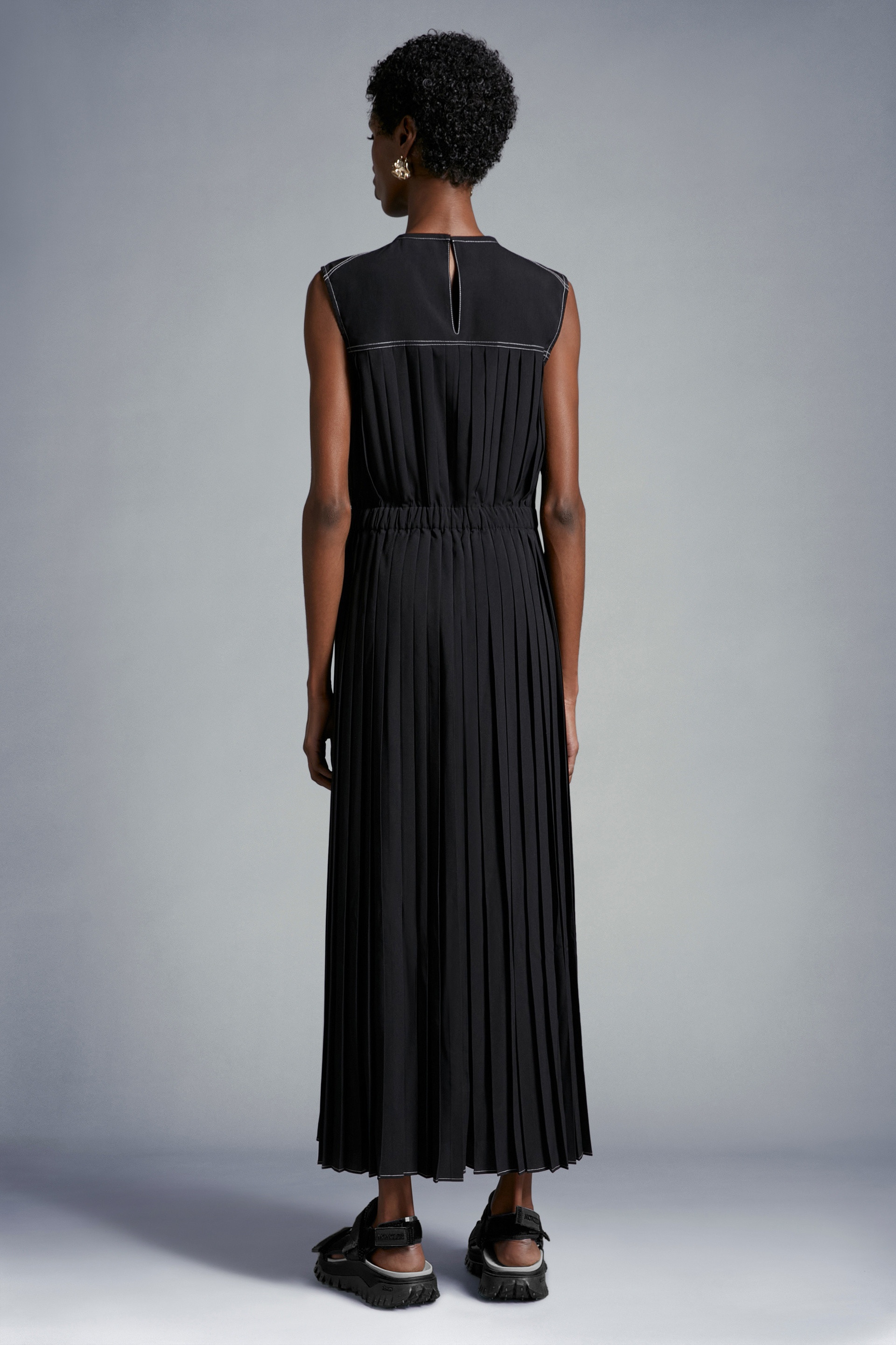 Crêpe de Chine Maxi Dress - 5