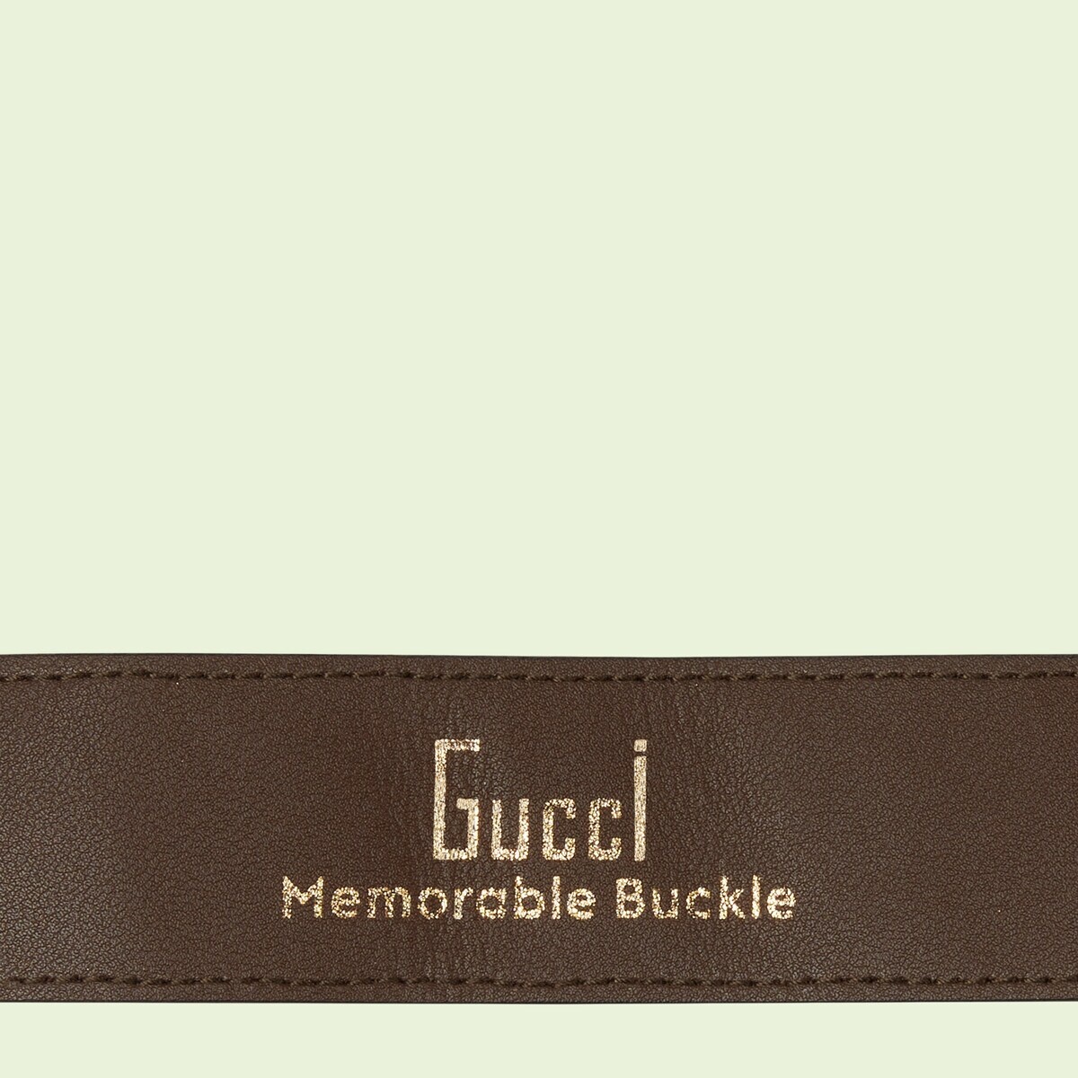 Striped belt with Double G - 5