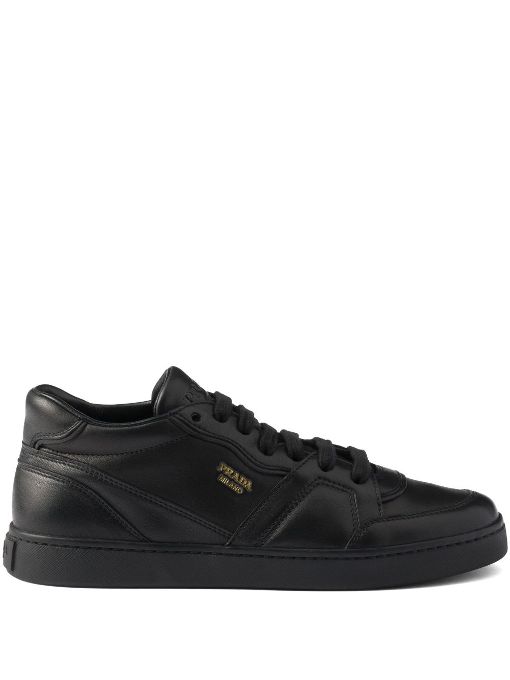 leather sneakers - 1