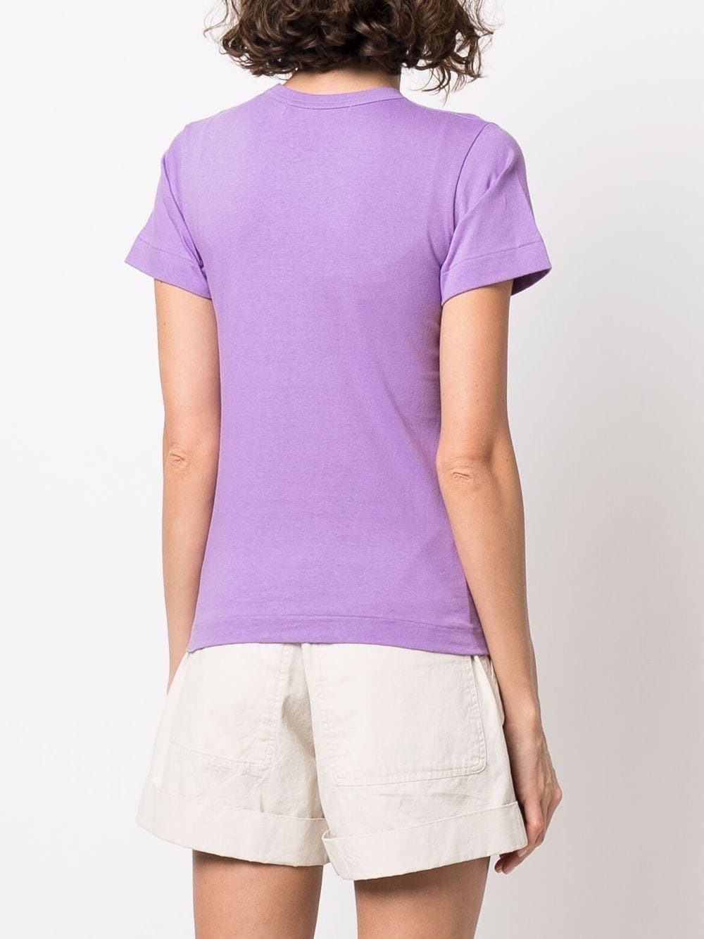 cotton embroidered-logo T-shirt - 4