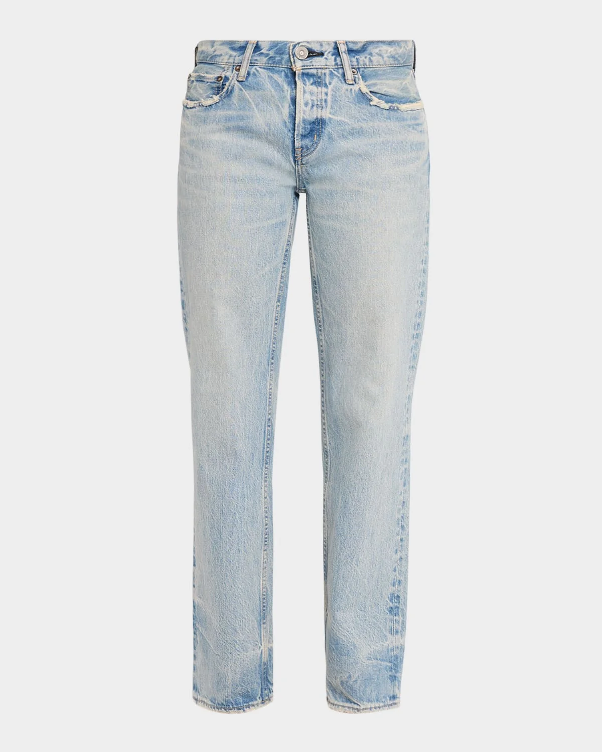Wildwood Low-Rise Straight Jeans - 1