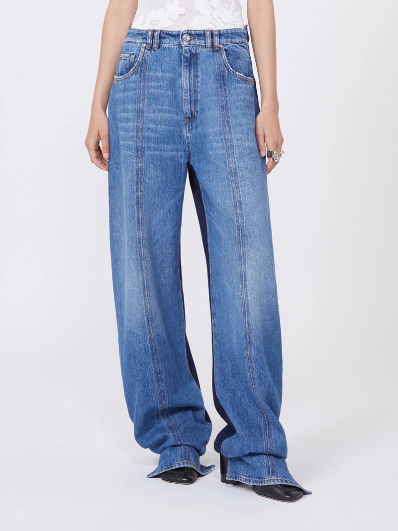 QUARTO Low-rise 5-pocket trousers - MIDNIGHTBLUE 3