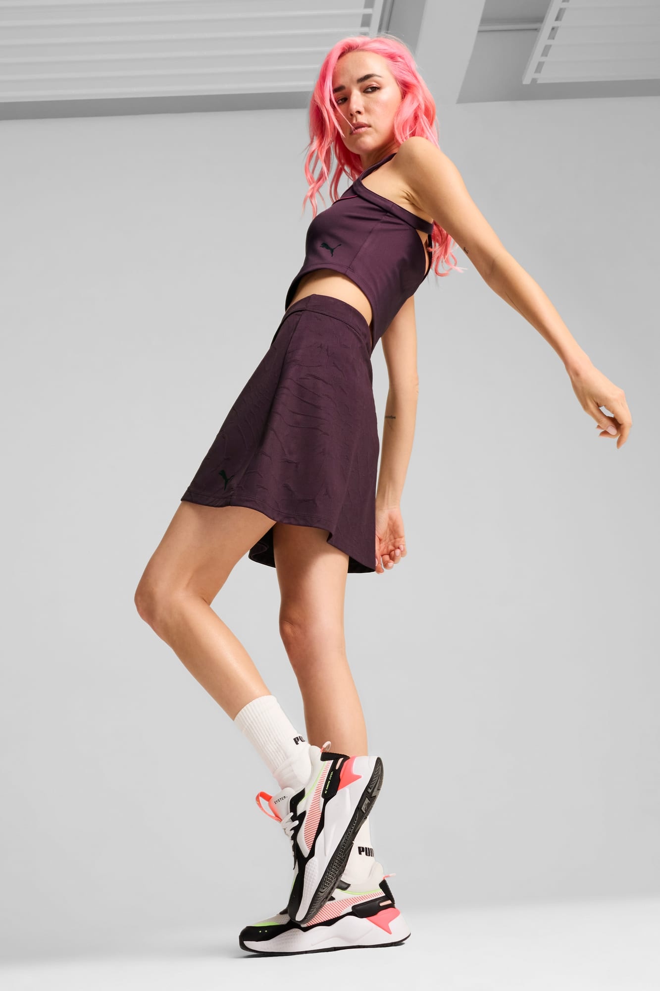 DARE TO Women's Raised Texture Skirt - 5