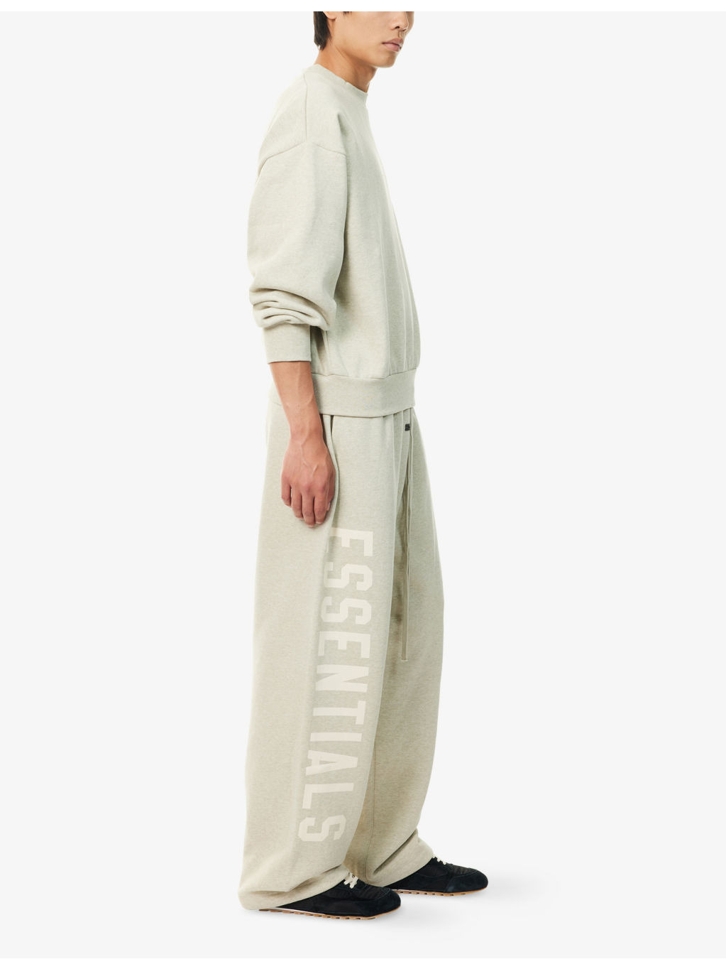 Lounge Logo-Print Cotton-Blend Jogging Bottoms - 2