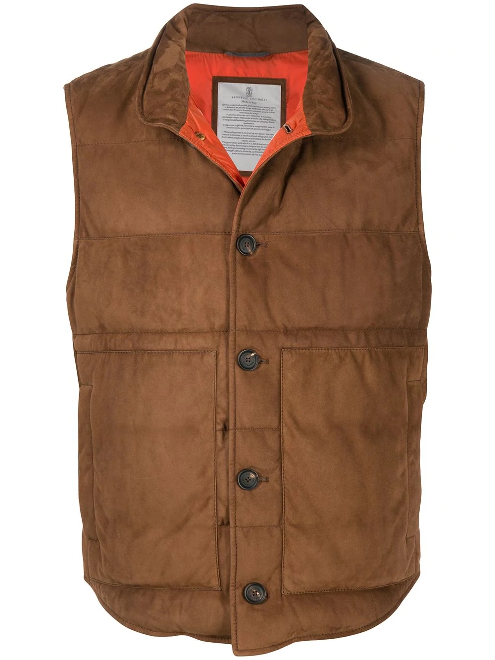 padded down gilet  - 1