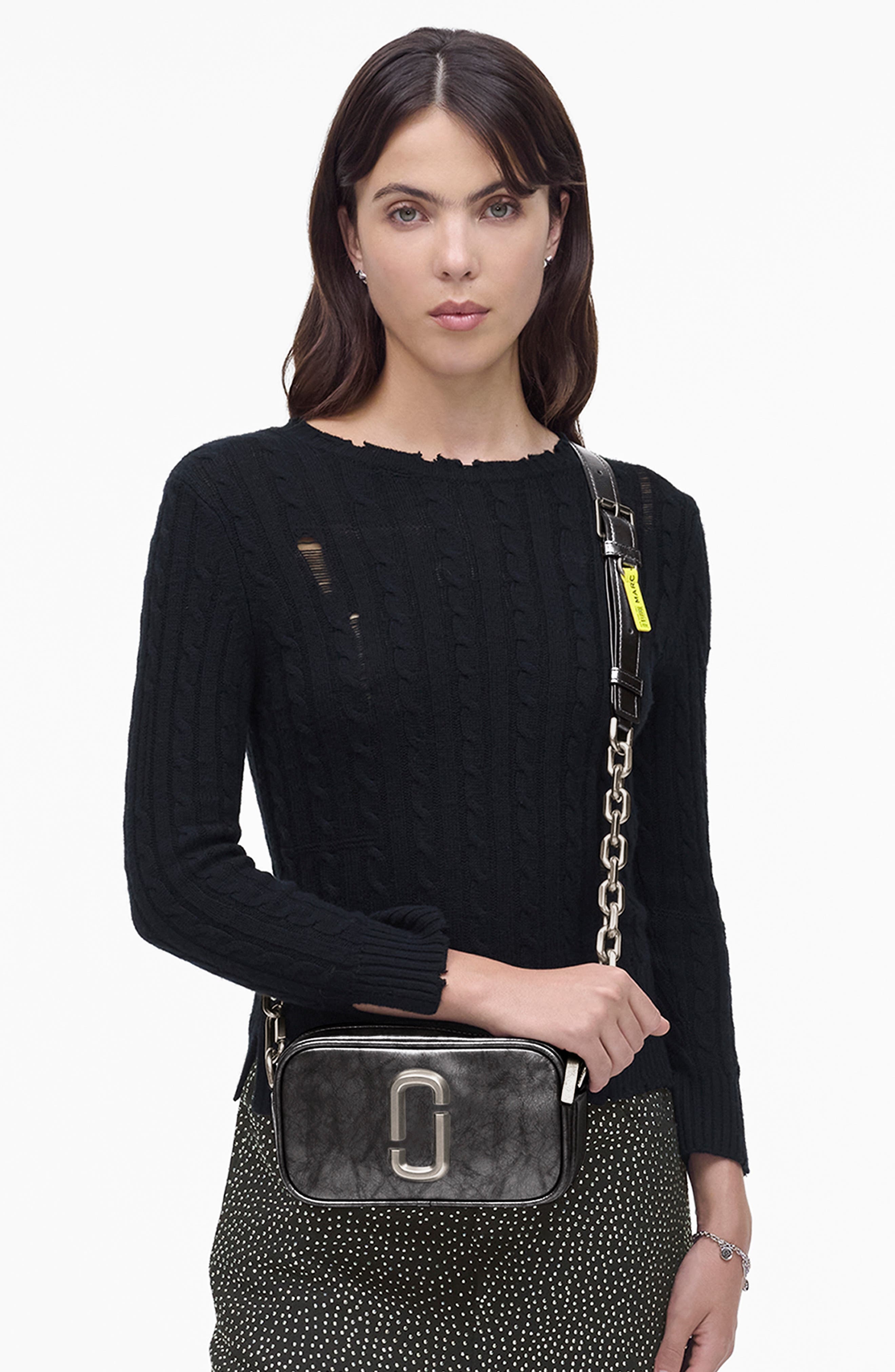 Marc Jacobs The Big Shot Crossbody Bag in Dark Grey at Nordstrom - 2