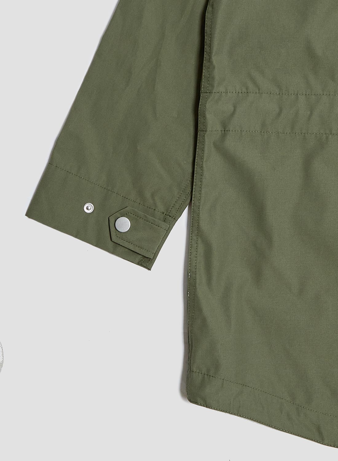 Zip Smock in Army - 9