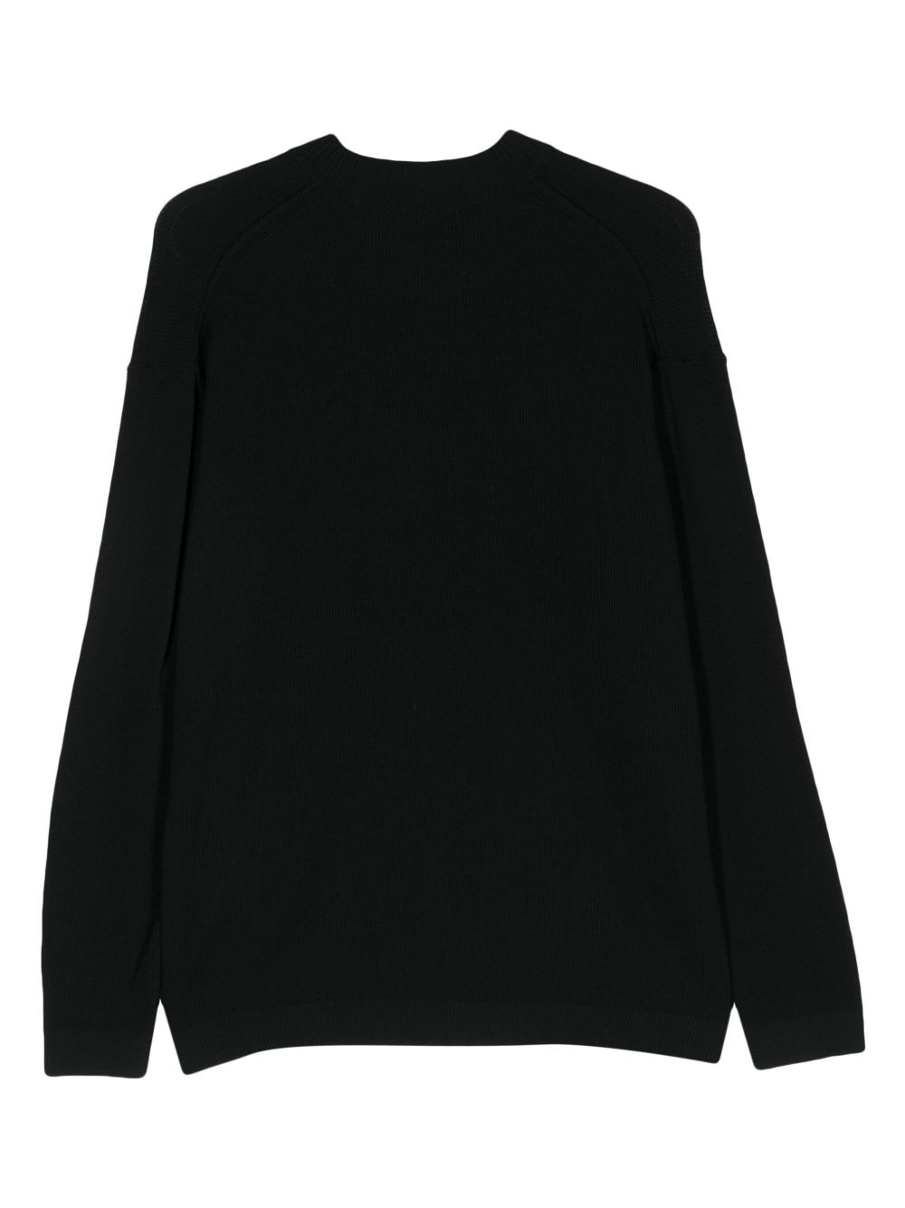 logo-embroidered cotton jumper - 2