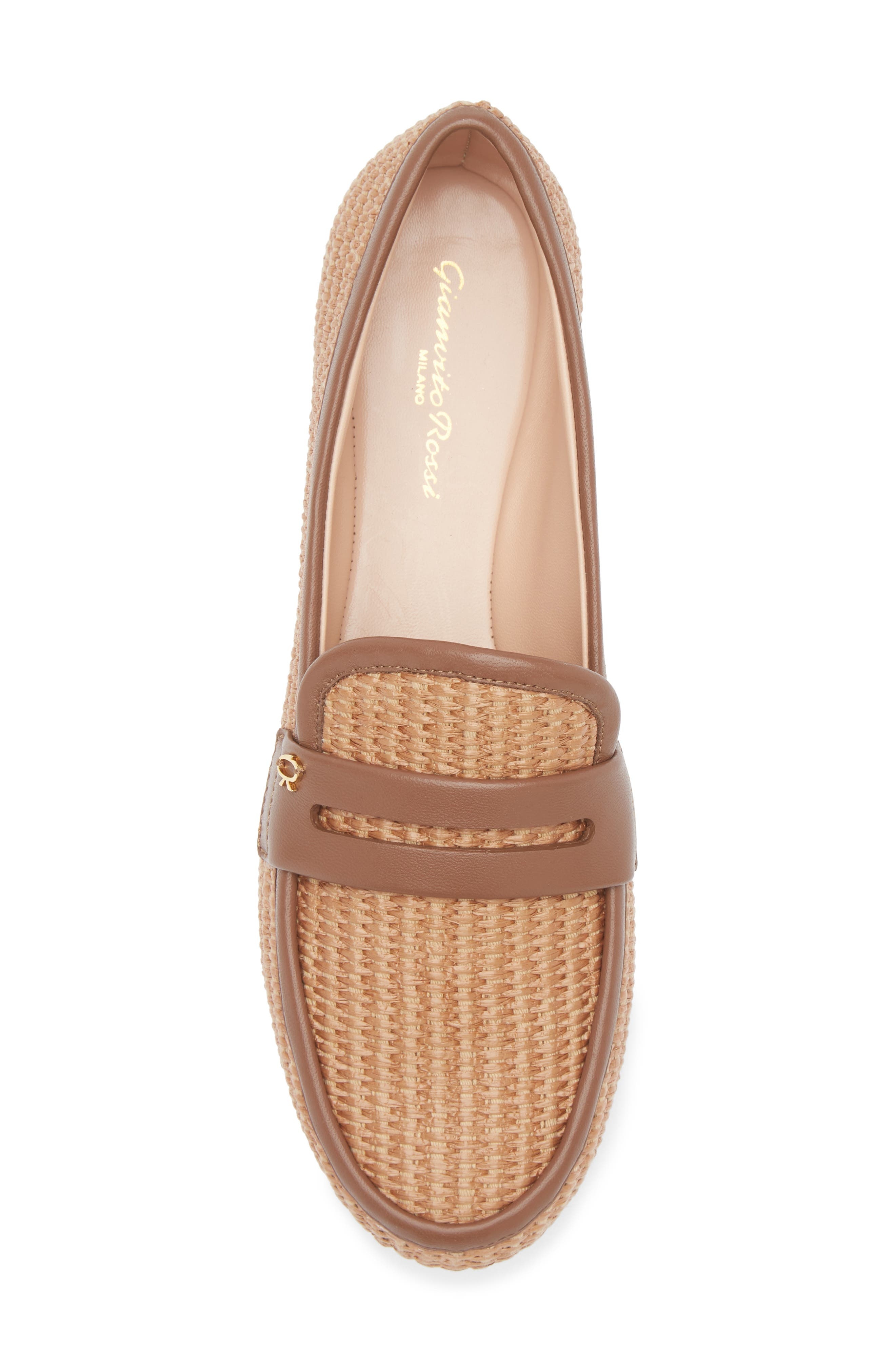 Gianvito Rossi Marbella Penny Loafer in Cuoio Cuoio at Nordstrom - 5