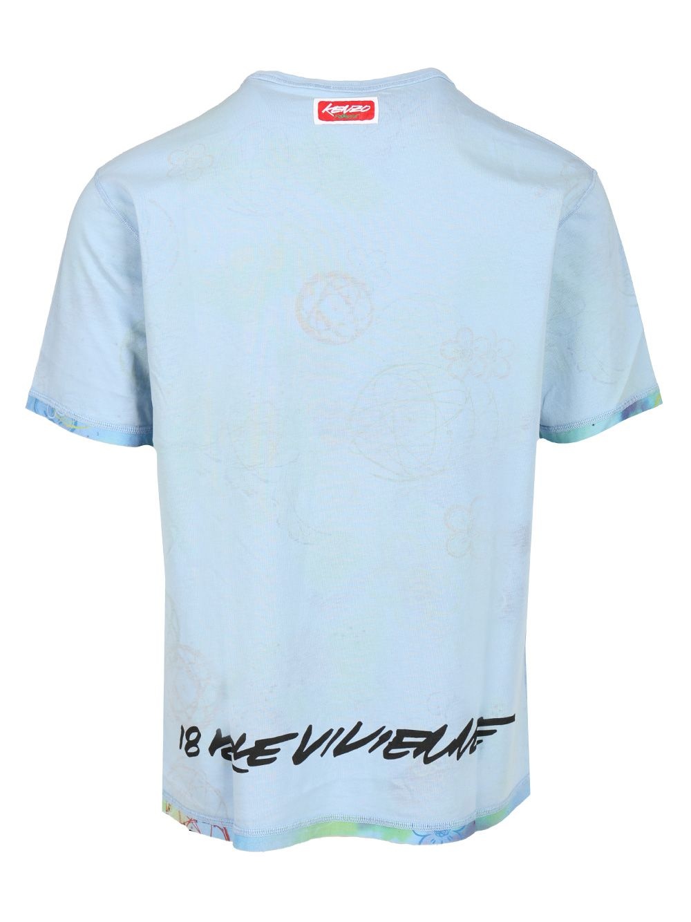 Kenzo Futura Reversible Classic T-Shirt Light Blue - 3