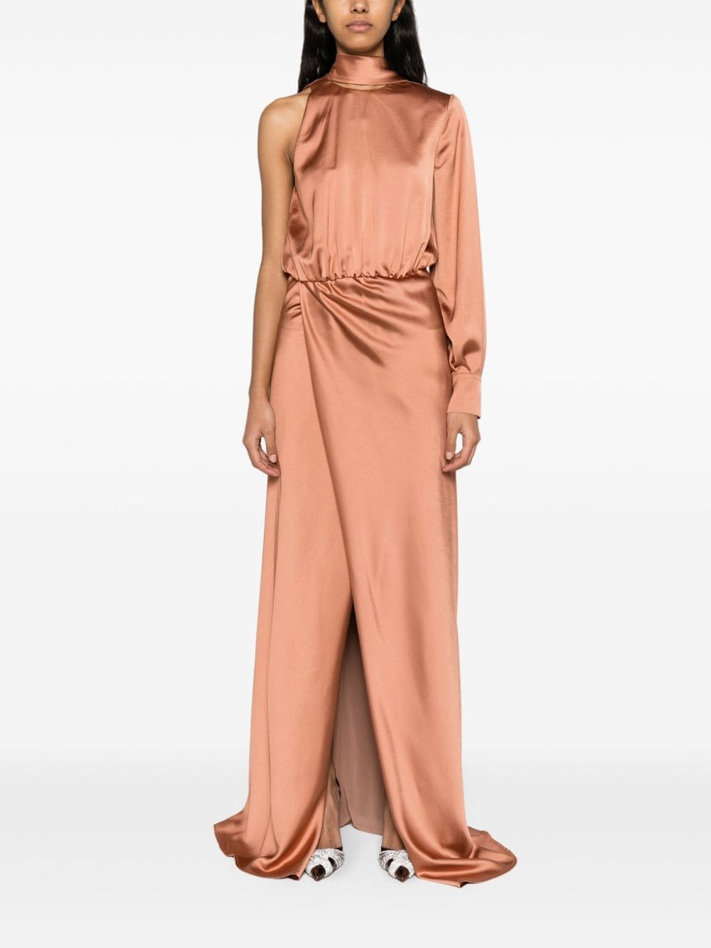 Ansonica satin maxi dress - 6