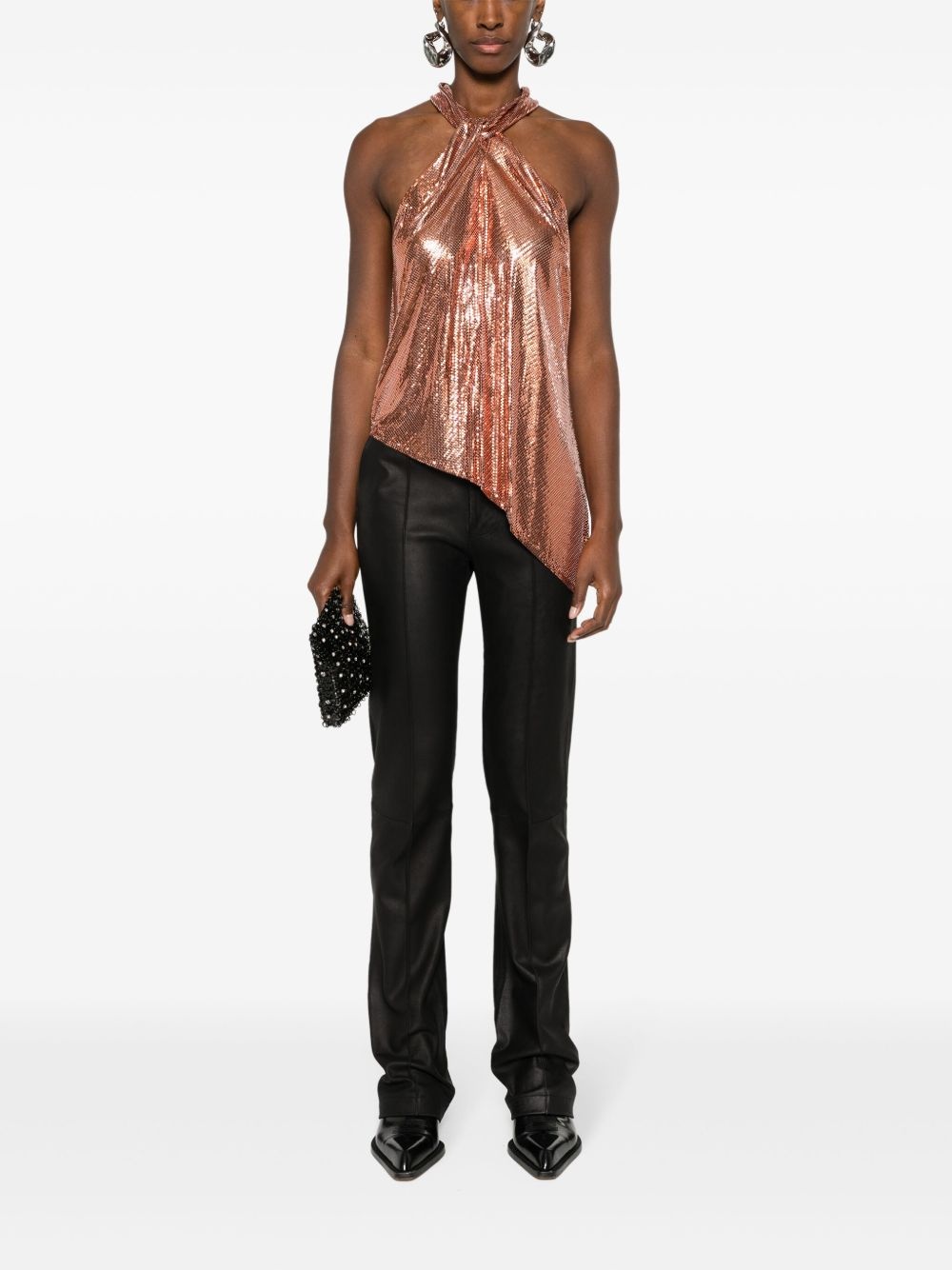 chainmail asymmetric top - 2
