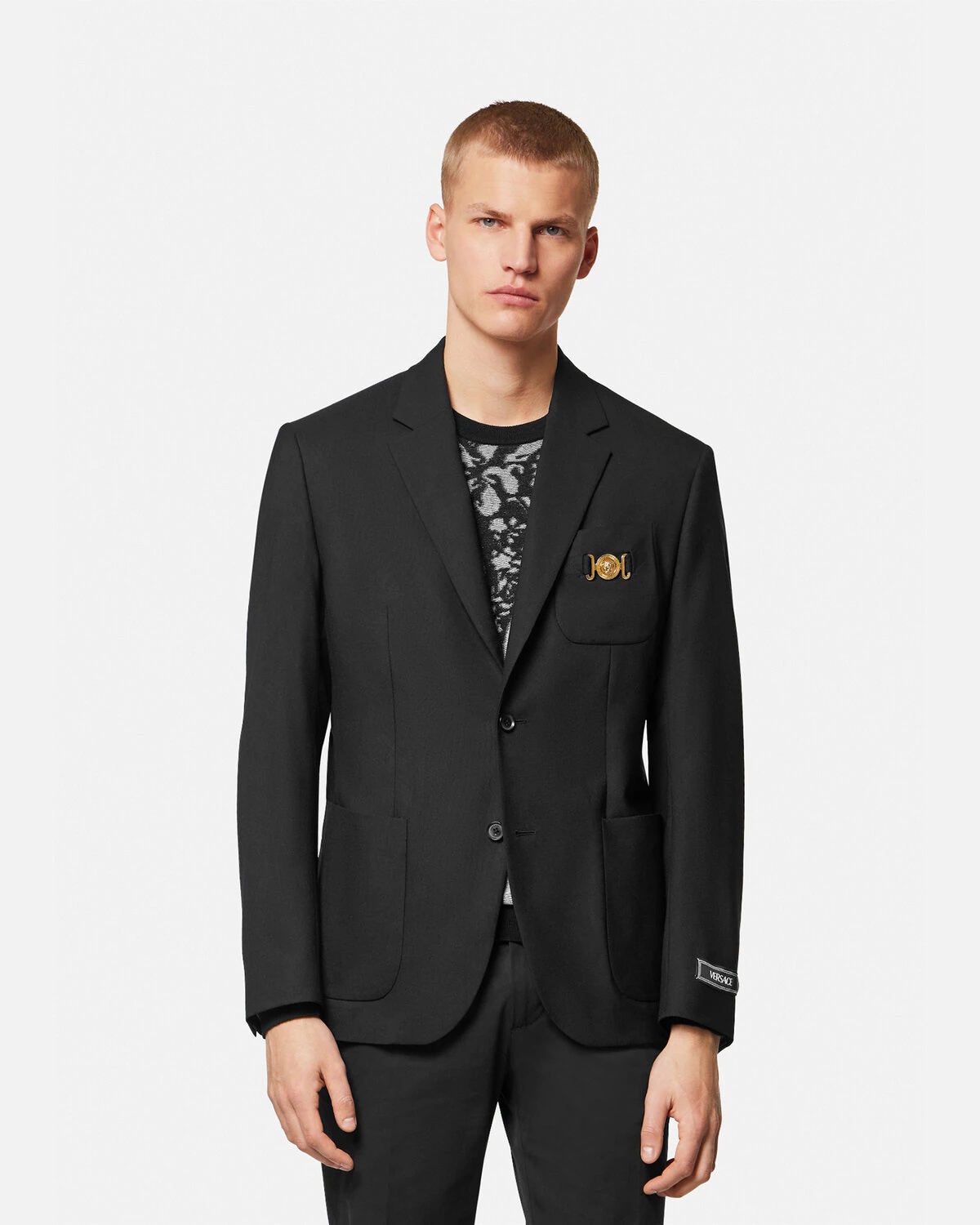 Medusa Biggie Single-Breasted Blazer - 3