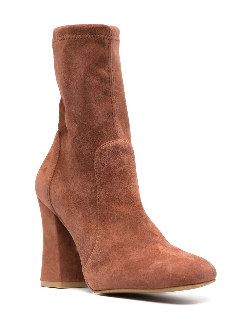 100mm block-heel boots - 2