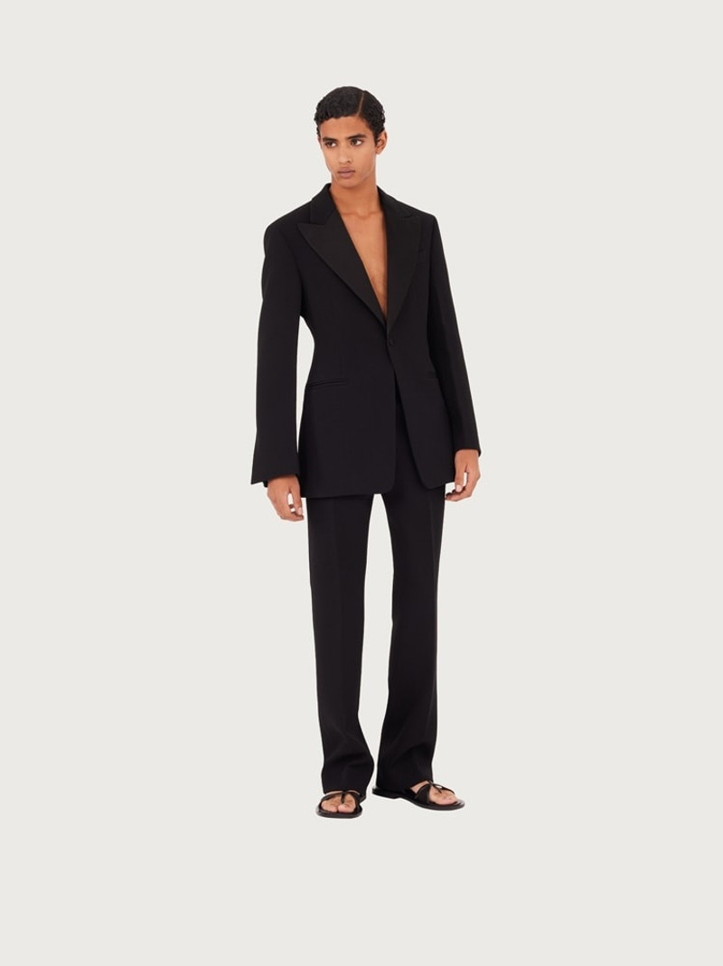 SINGLE BREASTED TUXEDO BLAZER 5