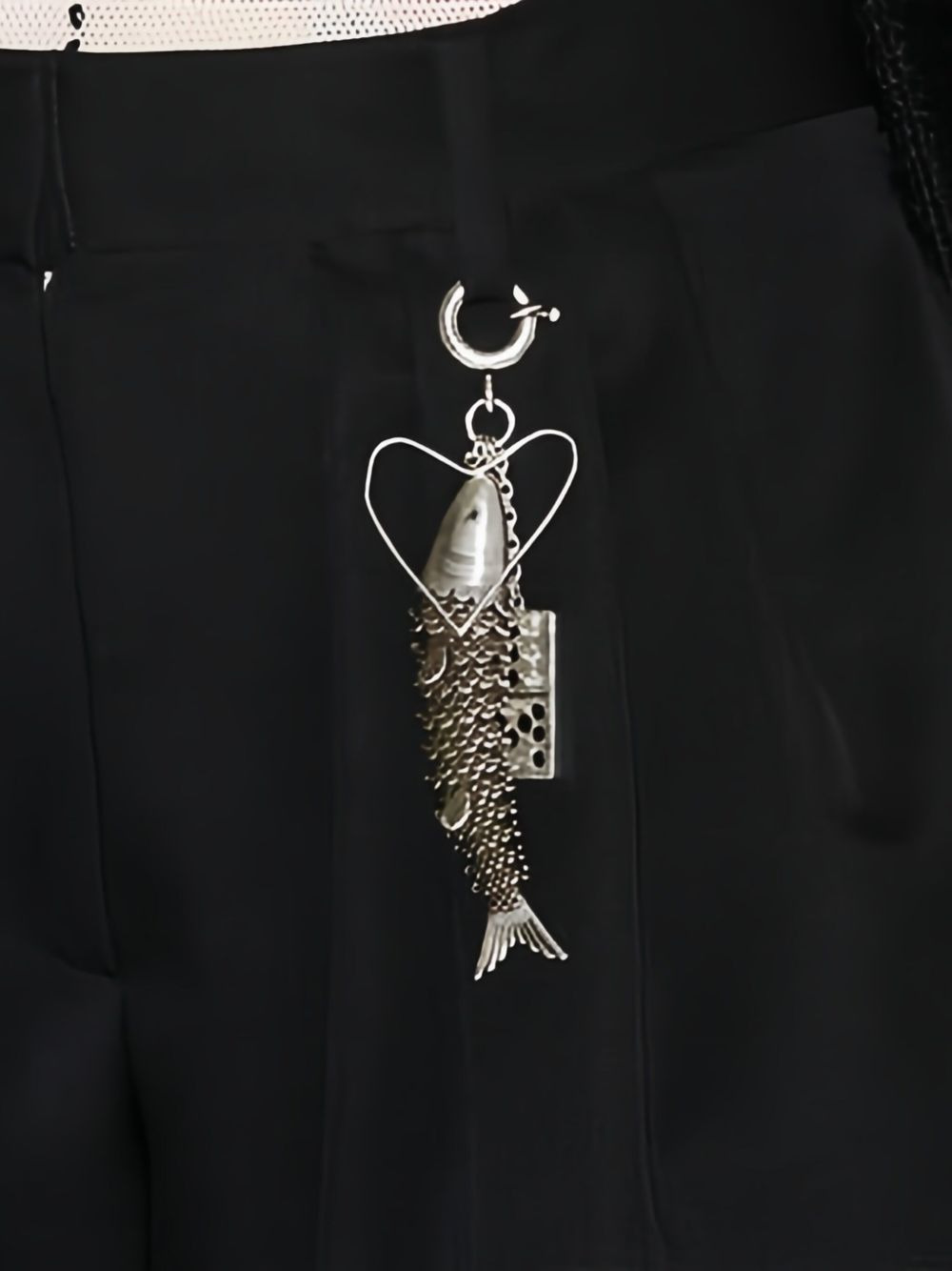 fish domino keyring - 3