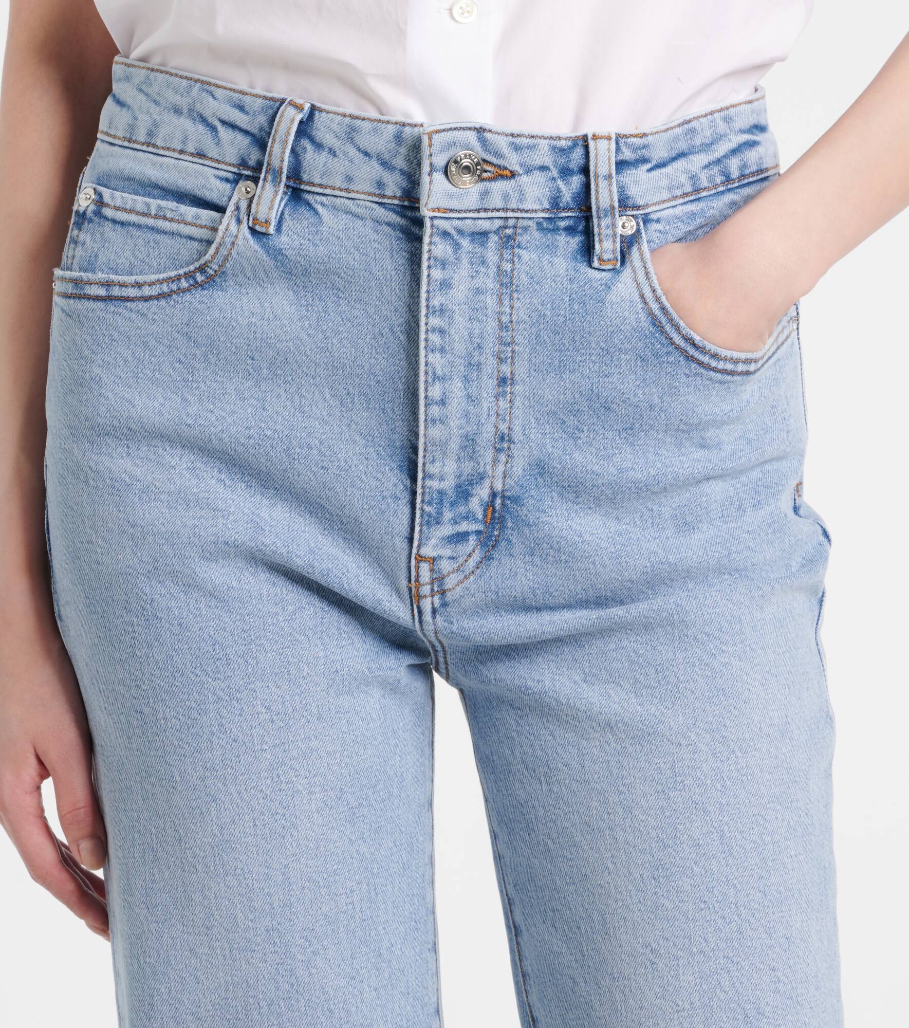 Arrow high-rise bootcut jeans - 4