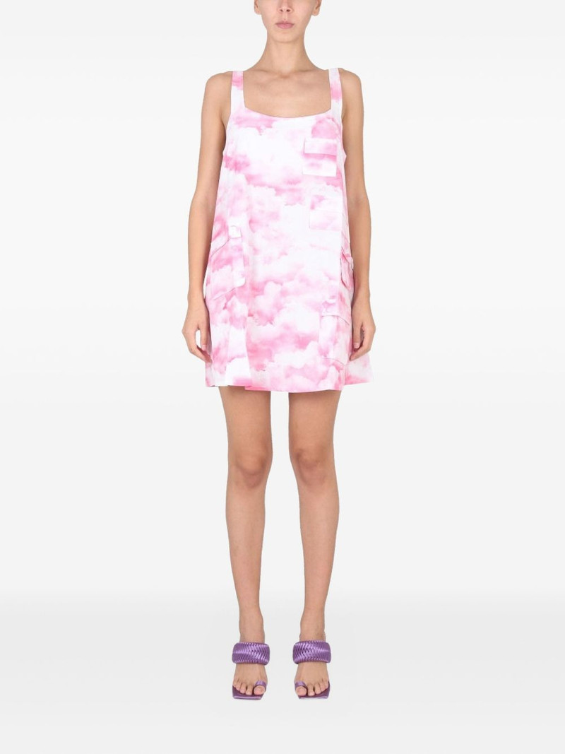 pocketed mini day dress - 1