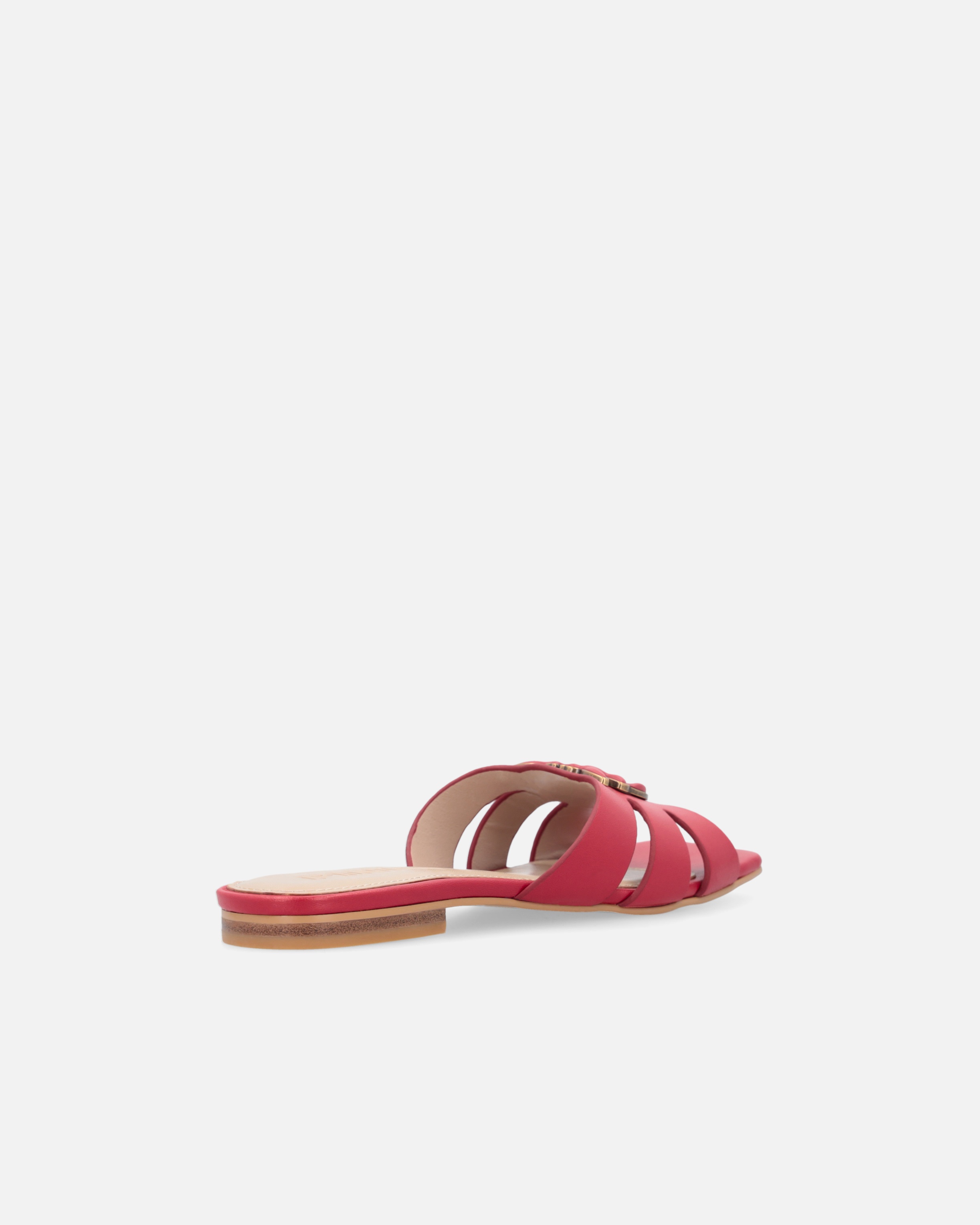 NAPPA LEATHER SLIP-ONS WITH BIRD LOGO - 3