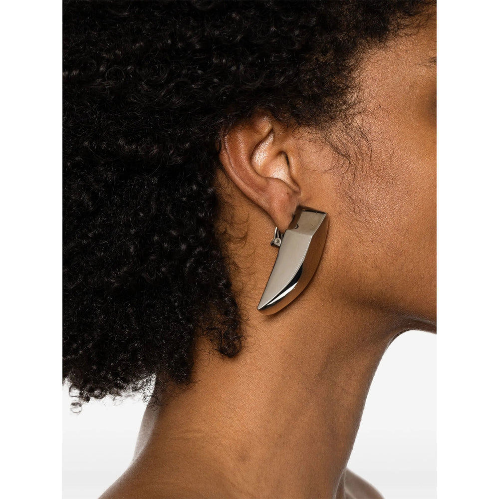Saint Laurent Silver Earrings Women - 3