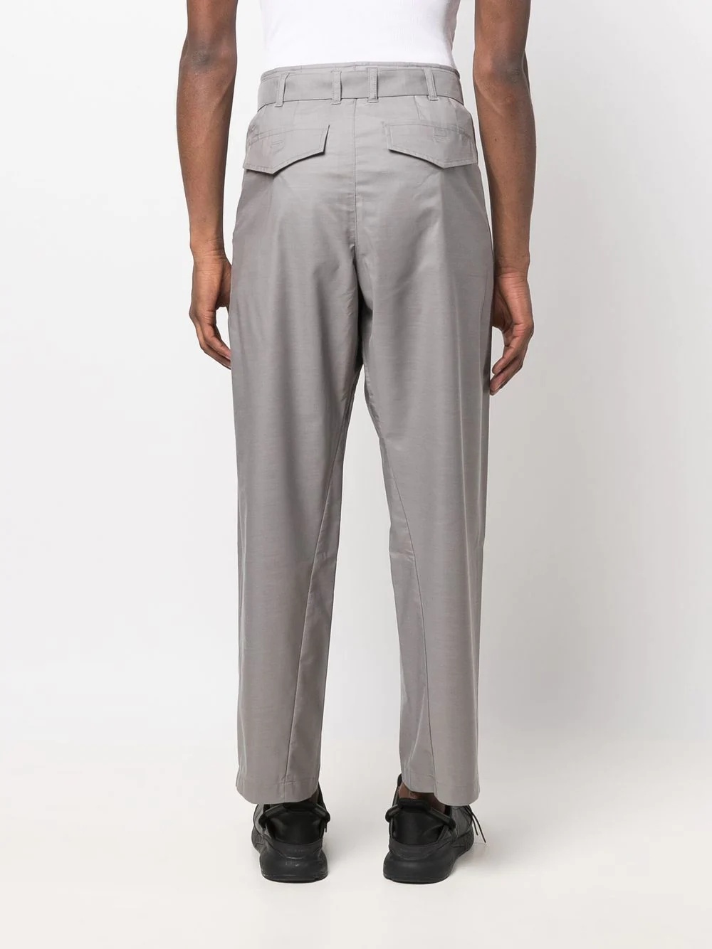 straight-leg trousers - 4