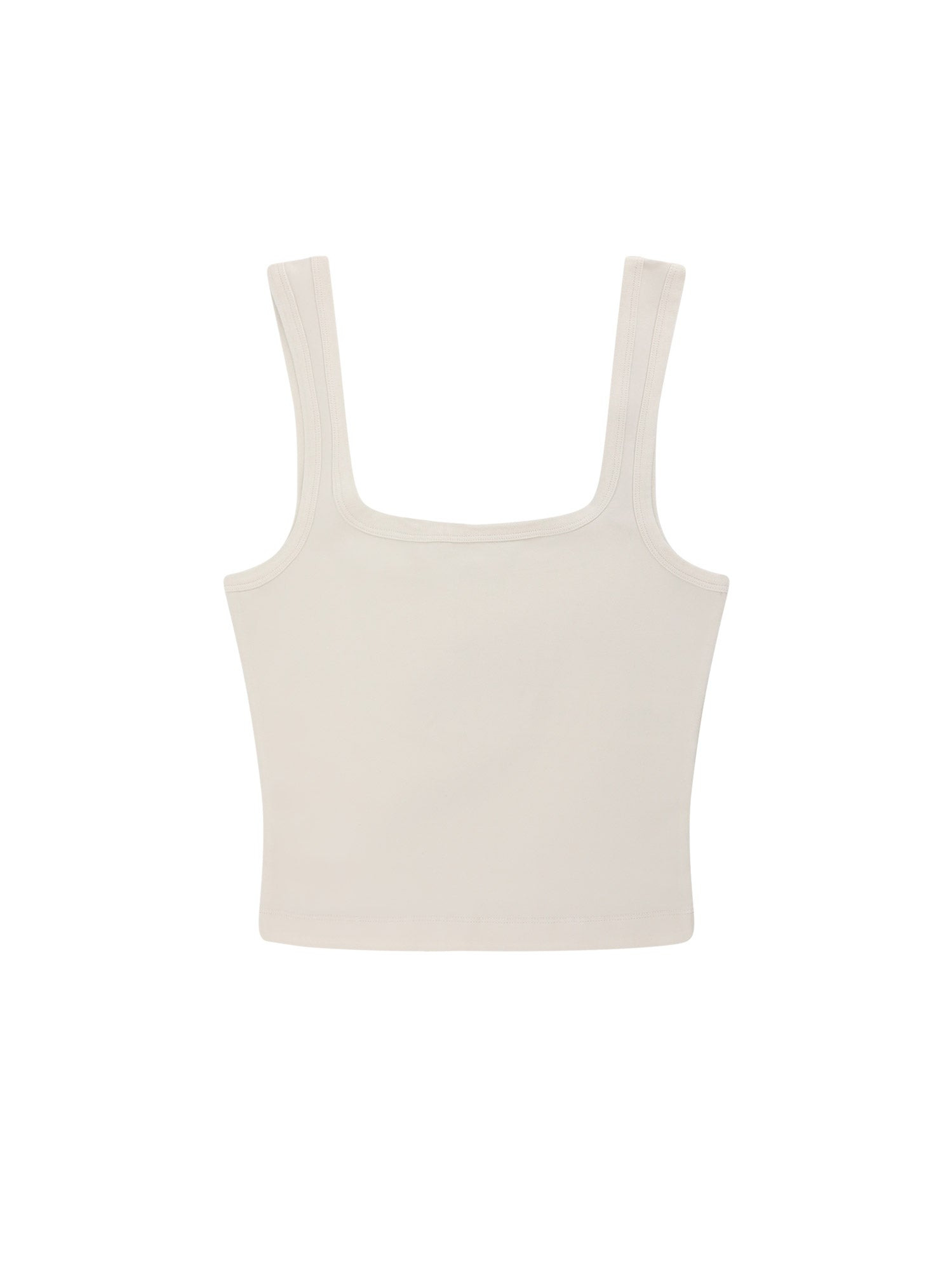 Square Neck Cotton Top - 2