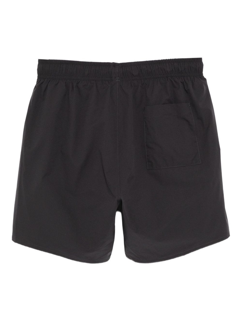 BOSS logo-print swim shorts outlook