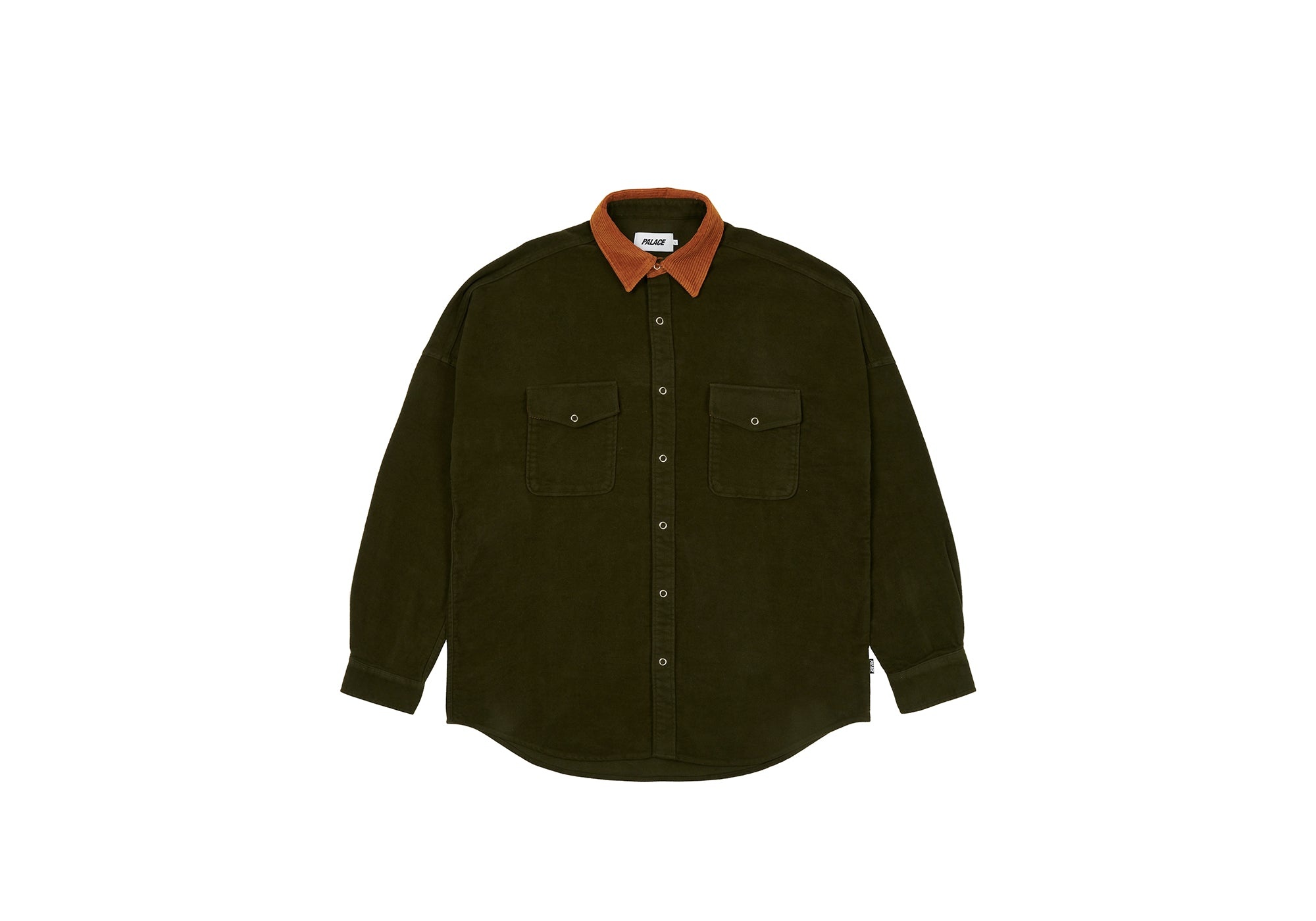 MOLESKINE SHIRT OLIVE - 2