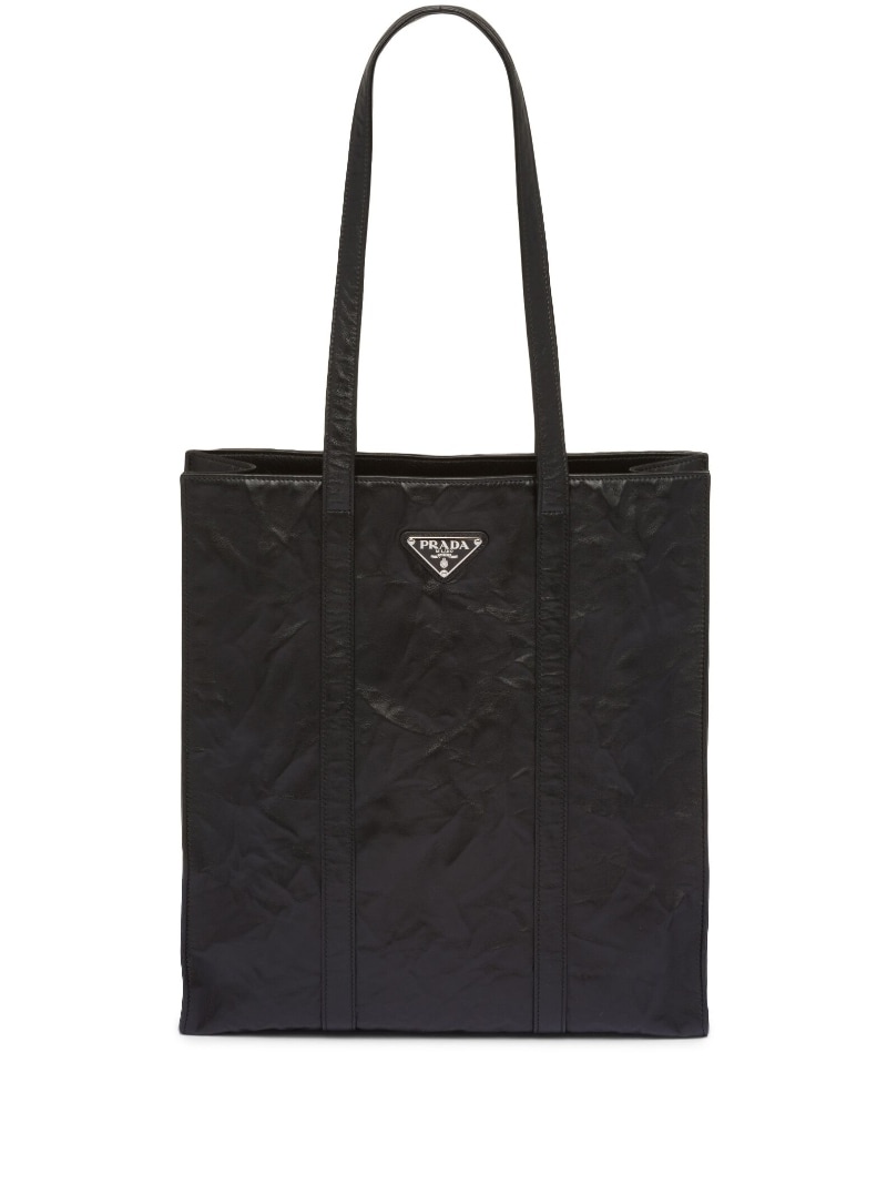 Prada nappa-leather tote bag | farfetch | REVERSIBLE