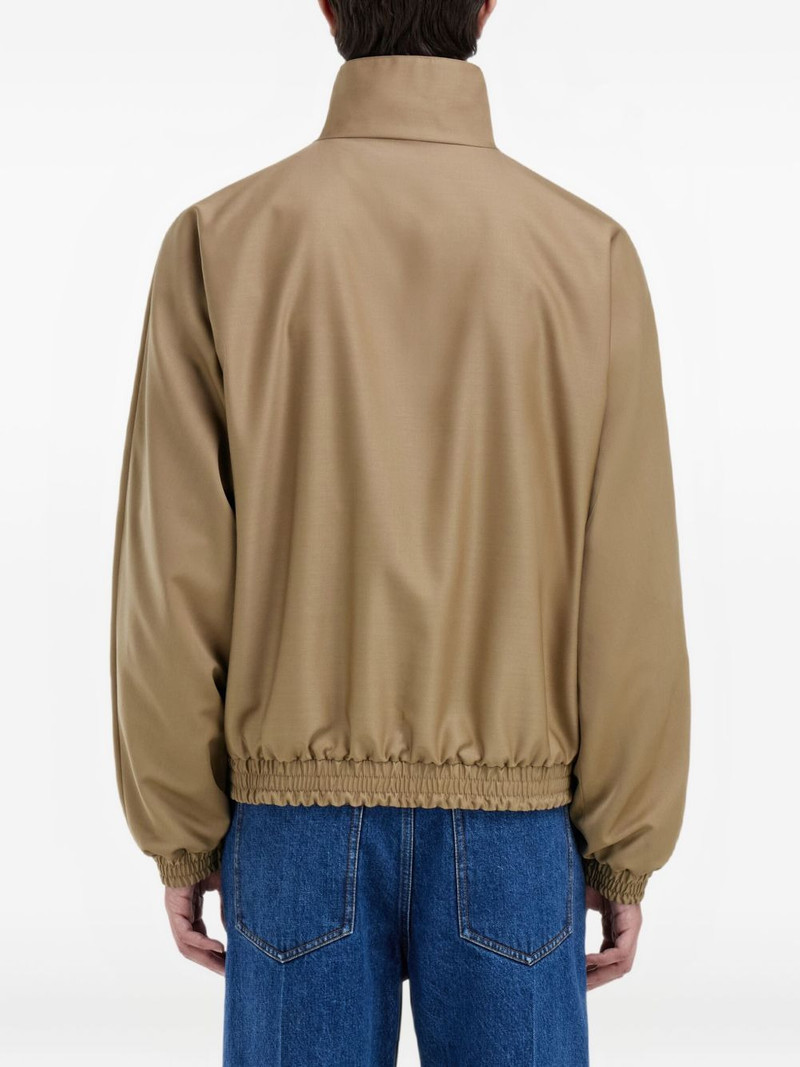 high-collar reversible jacket 4