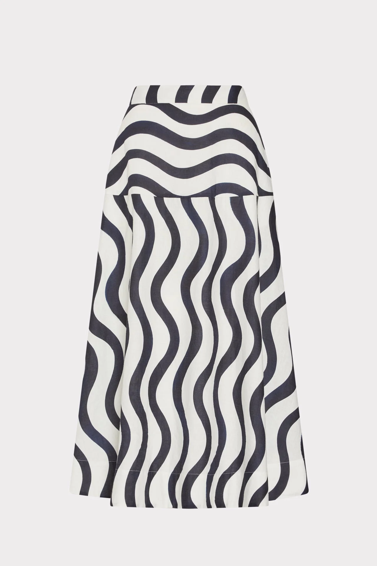 Lona Printed Midi Skirt - 1
