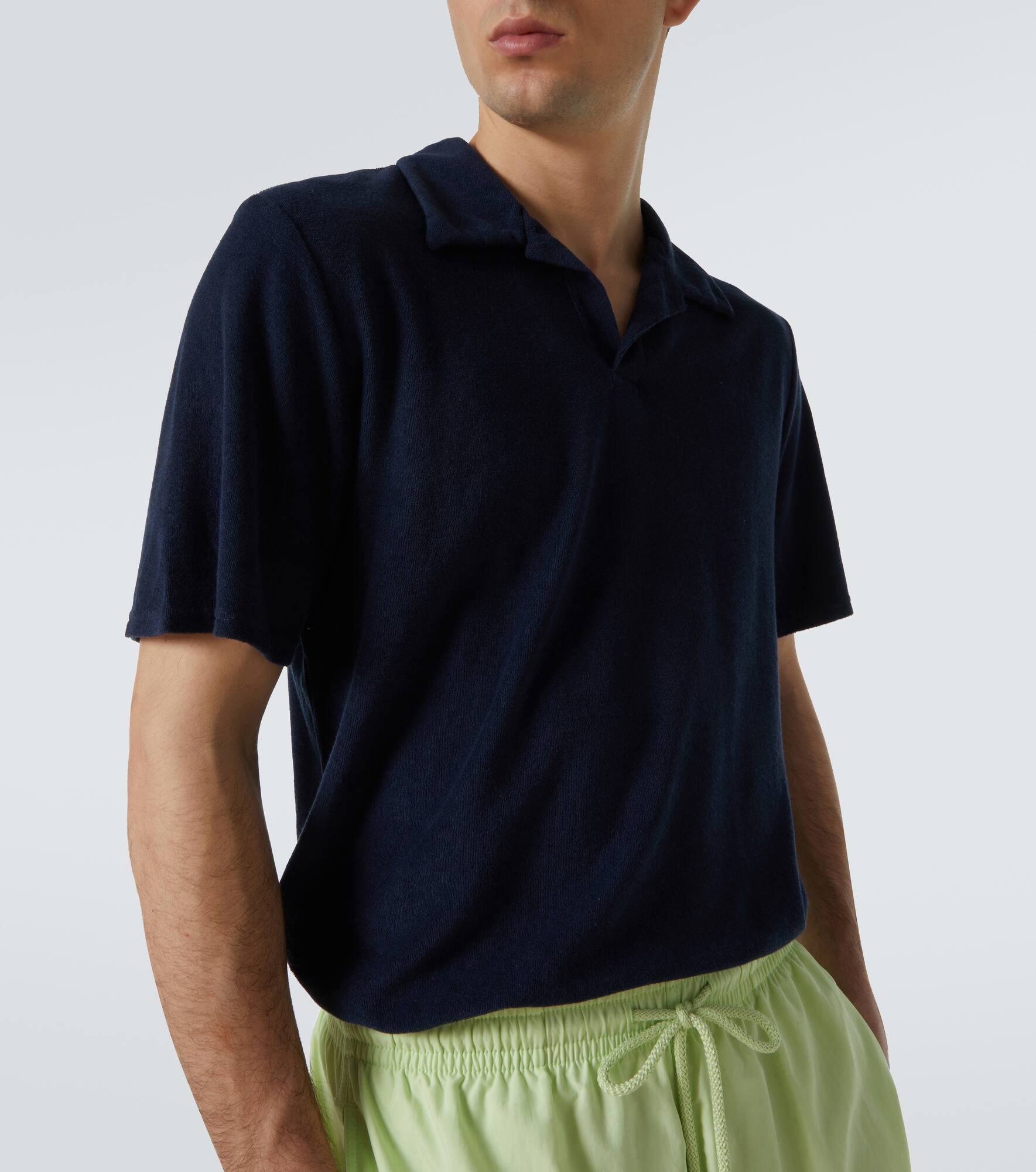 Faustino terry polo shirt - 5