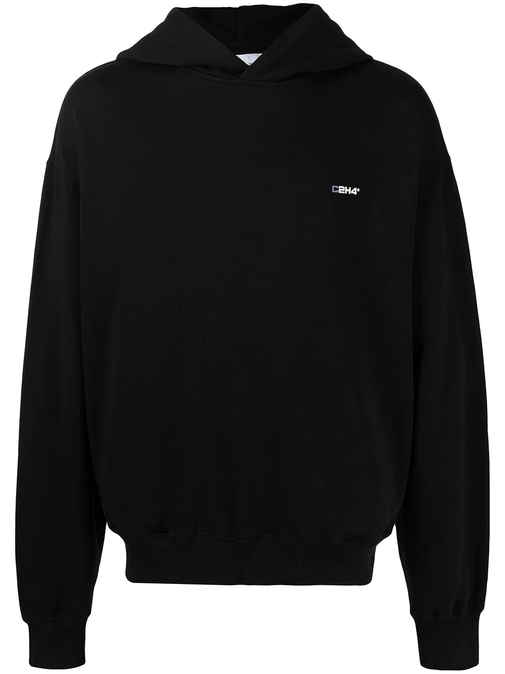 logo-print pullover hoodie - 1