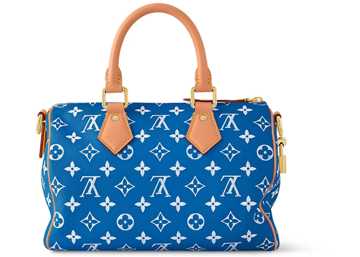 Louis Vuitton Speedy P9 Bandoulière 25 Monogram Leather Blue - 2